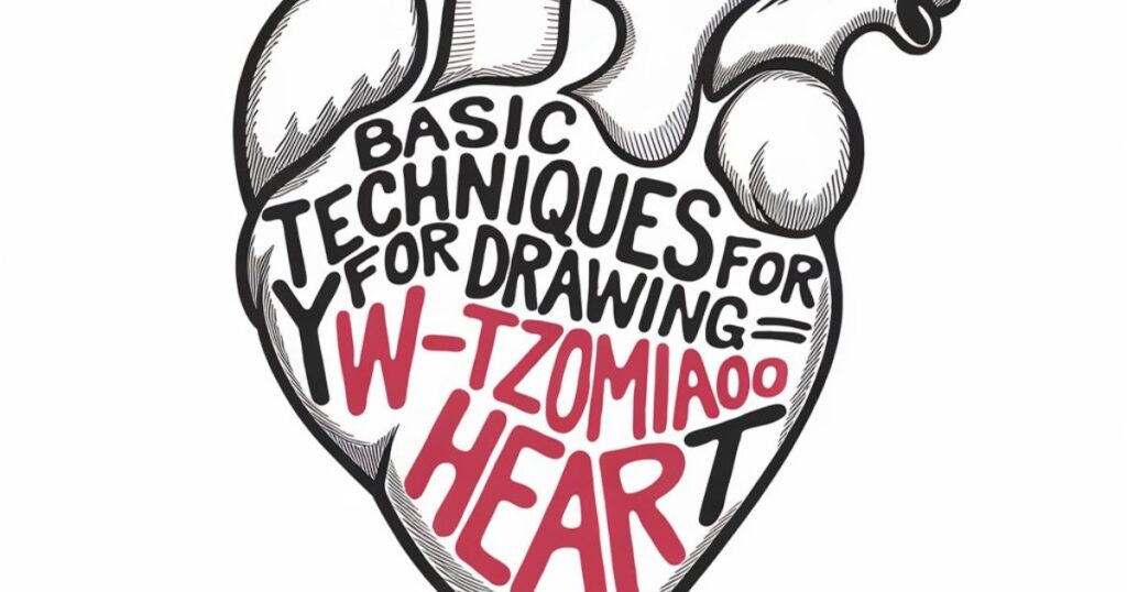 Basic Techniques for Drawing:yw-tzomiaao= heart