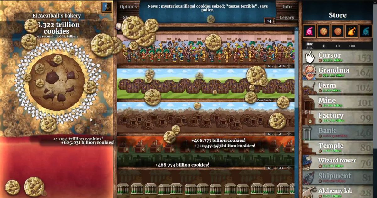 Cookie Clicker Unblocked Sparks Craze Among Students