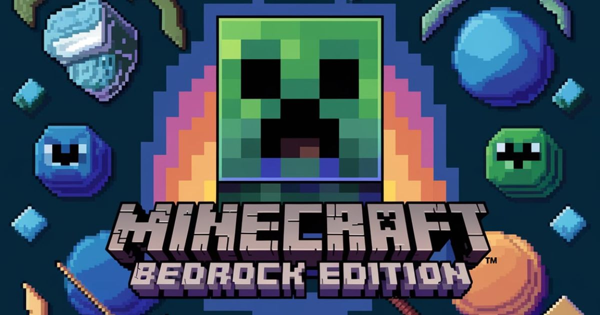 Minecraft: Bedrock Edition (2011) Game Icons Banners