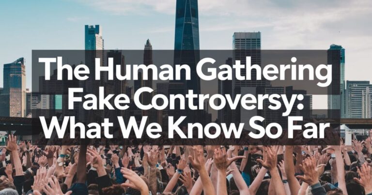 The Human Gathering Fake Controversy: What We Know So Far