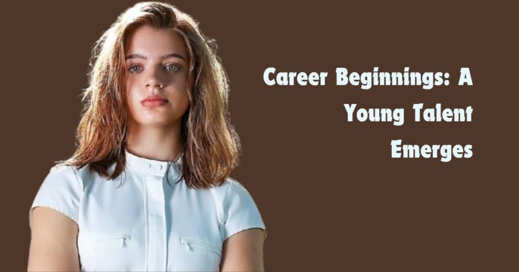 Career Beginnings: A Young Talent Emerges