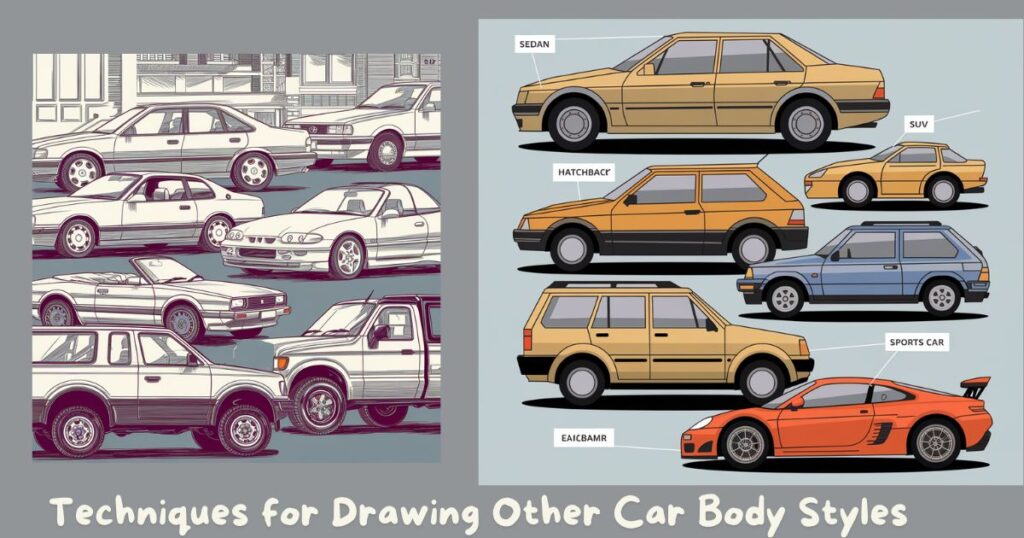 Techniques for Drawing Other Car Body Styles