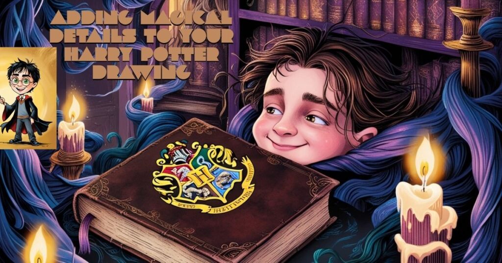 Adding Magical Details to Your Harry Potter Drawing