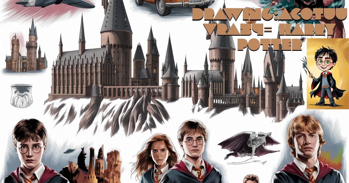 Drawing:acotuuvra54= harry potter: A Magical Art Journey