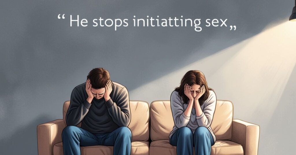 He Stops Initiating Sex