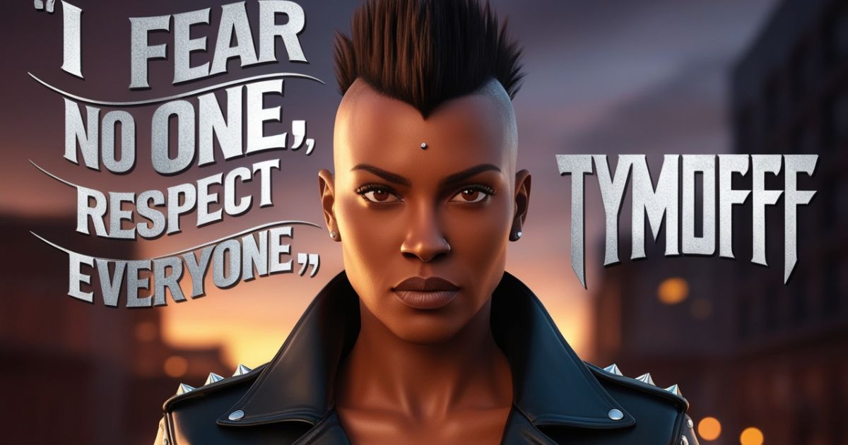 I Fear No One, But Respect Everyone. – Tymoff