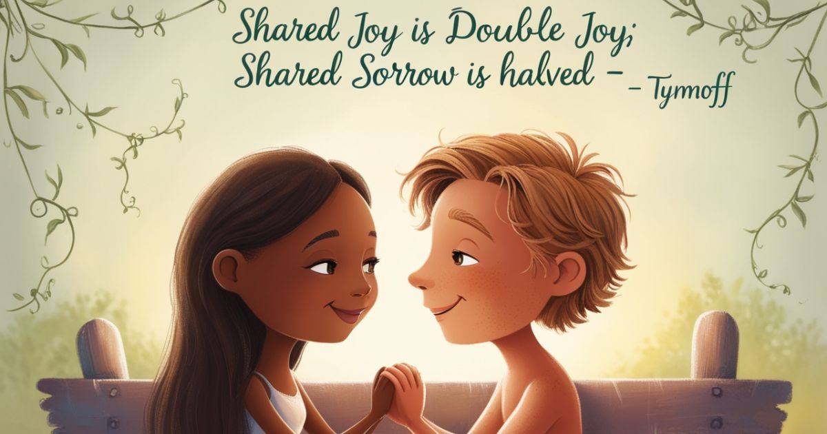 Shared Joy is Double Joy; Shared Sorrow is Halved – Tymoff